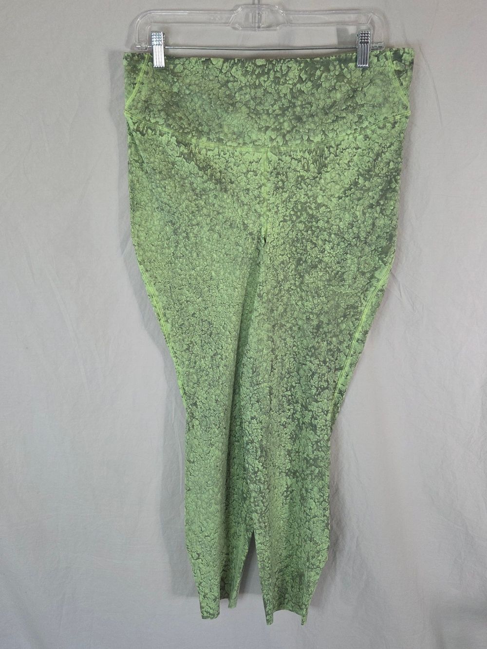 Lululemon W5EP9S Base Pace High Rise Tight 25" City Grit Green Multi 14 NWOT